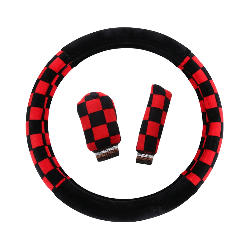 Зимний автомобильный интерьер из трех частей