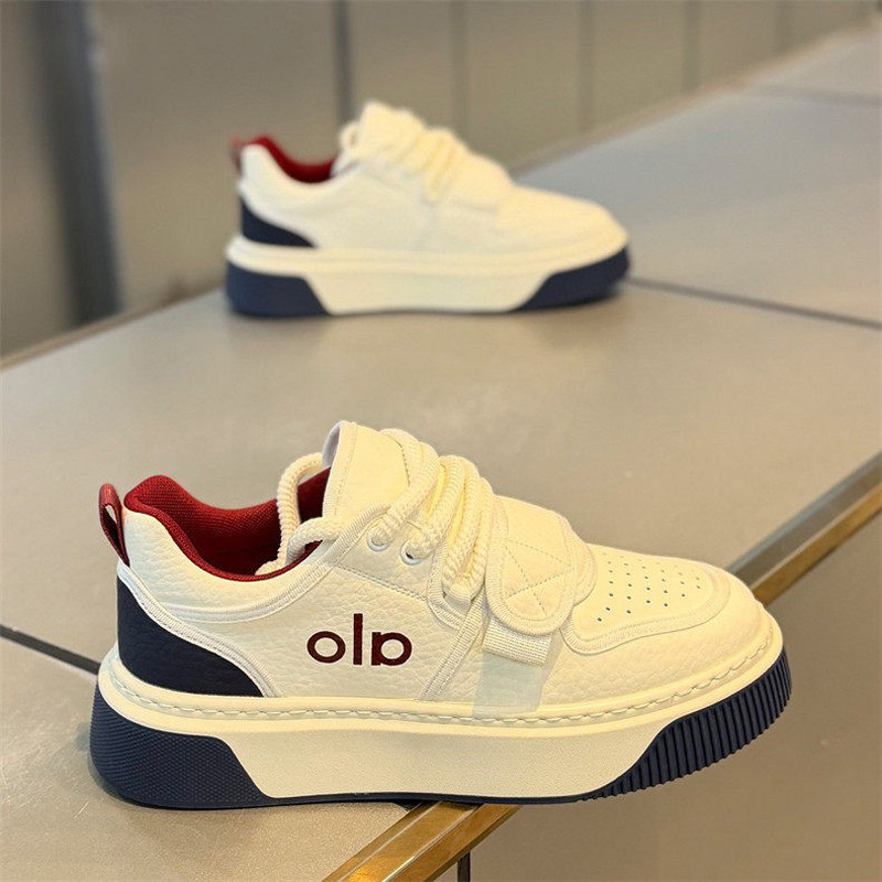 High-End Trendy Men's Shoes, Thick-Soled Casual White Sneakers, 2025 Autumn and Winter Men's Versatile Genuine Leather Sports Sneakers High-End Trendy Men's Shoes, Thick-Soled Casual White Sneakers, 2025 Autumn and Winter Men's Versatile Genuine Leather Sports Sneakers