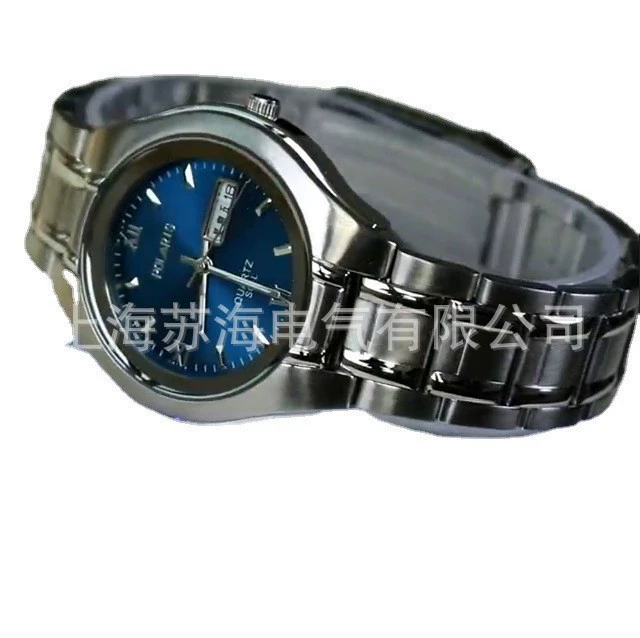 Qiangjia ASG-L Тип часов низковольтная Сигнализация часы для электрика низковольтная Сигнализация часы с синей поверхностью электрические инспекционные часы