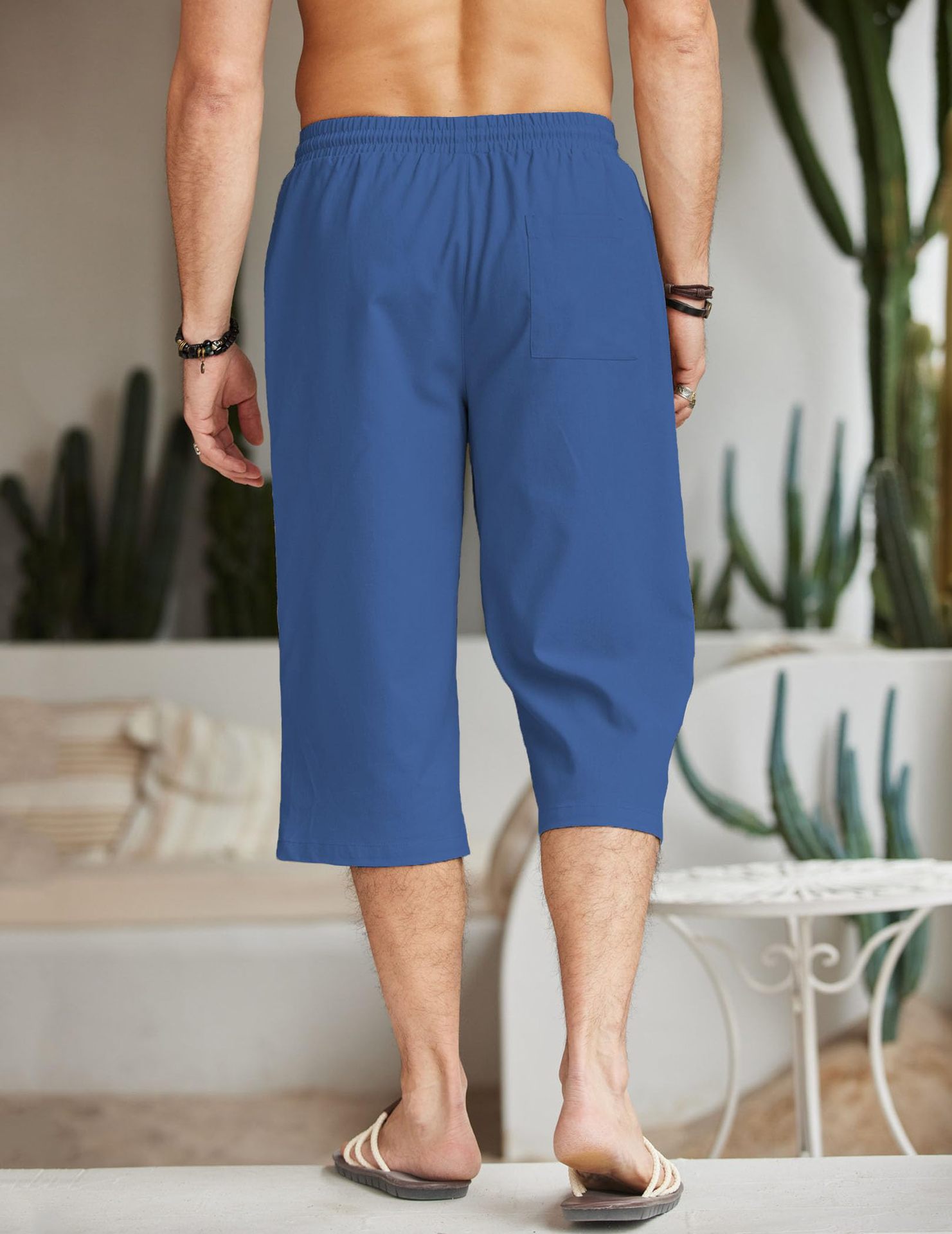 Herren Freizeithose Mit Kordelzug Für Strand Und Yoga_voghion.com
