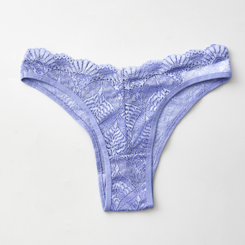 Tanga de mujer ropa interior de encaje sexy tentación caliente sexy transparente interior deportes ropa interior de cintura baja pantalones brasileños