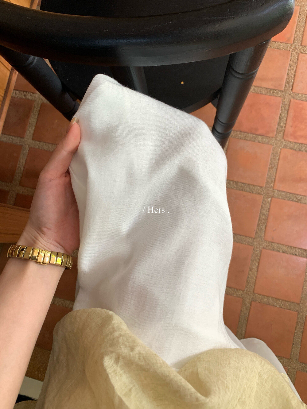 Quần culottes nữ ống rộng cạp cao thiết kế dây rút eo — màu đen, trắng ngà, màu mơ chi tiết 25