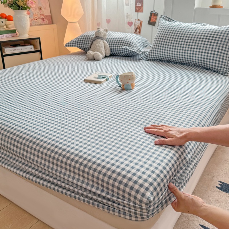 Funda de cama fija Colcha Simmons Cubierta protectora Cubierta de polvo Colchón Cubierta de cama individual Doble individual Sábana de cama antideslizante transfronteriza