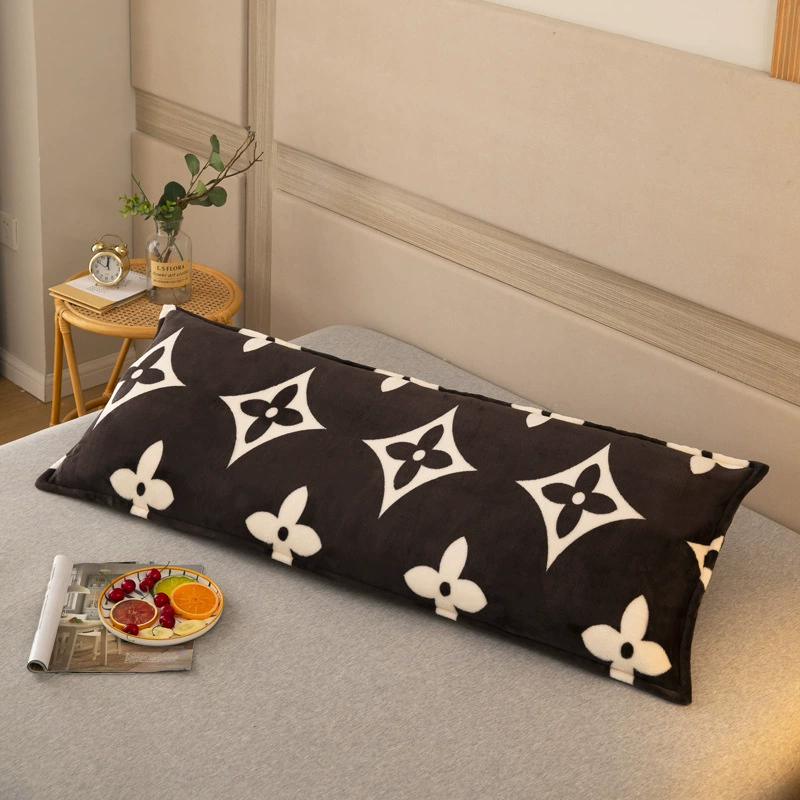 Keep warm coral flannel pillowcase, upgraded version