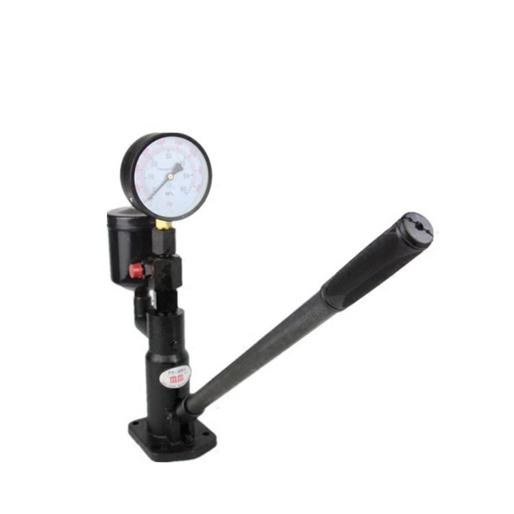 Probador de presión manual para inyectores de combustible, probador de calibración de inyectores para motores diésel de automóviles y tractores, probador de atomización experimental de banco.