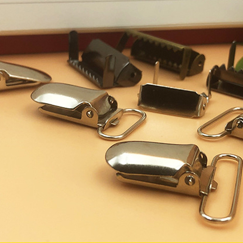 Clip de cinturón de metal con pegamento y sin pegamento, cinturón ajustable, cinturón de cintura ajustable, accesorios de cintura, hebilla de hardware