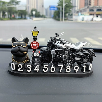 car phone number sign, personalized | Nömrəli dayanma kartı