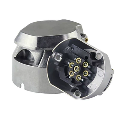 European Aluminum Alloy 12V 7-Core Other Car Modifications - socket