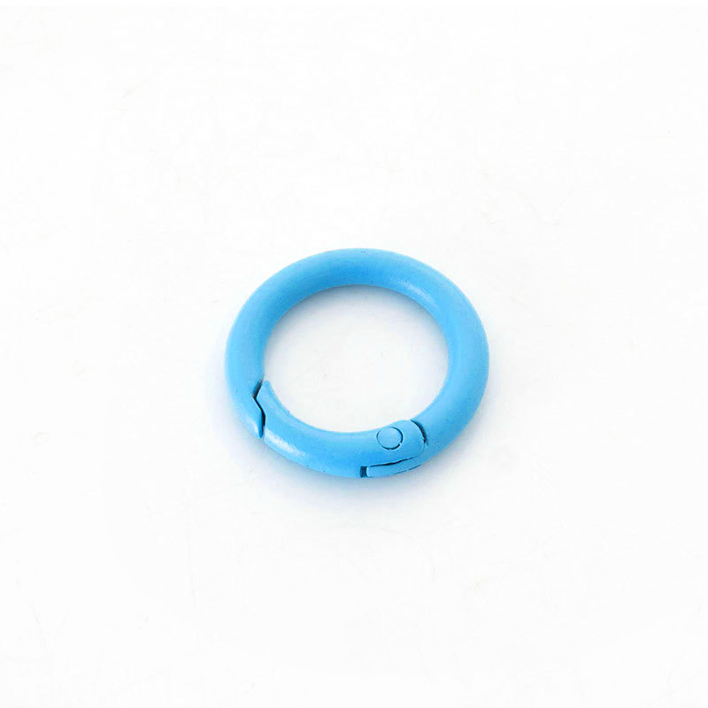 23mm llavero de resorte pintado colorido llavero de perro de montaña hervidor gancho DIY joyería bolso percha percha image 29