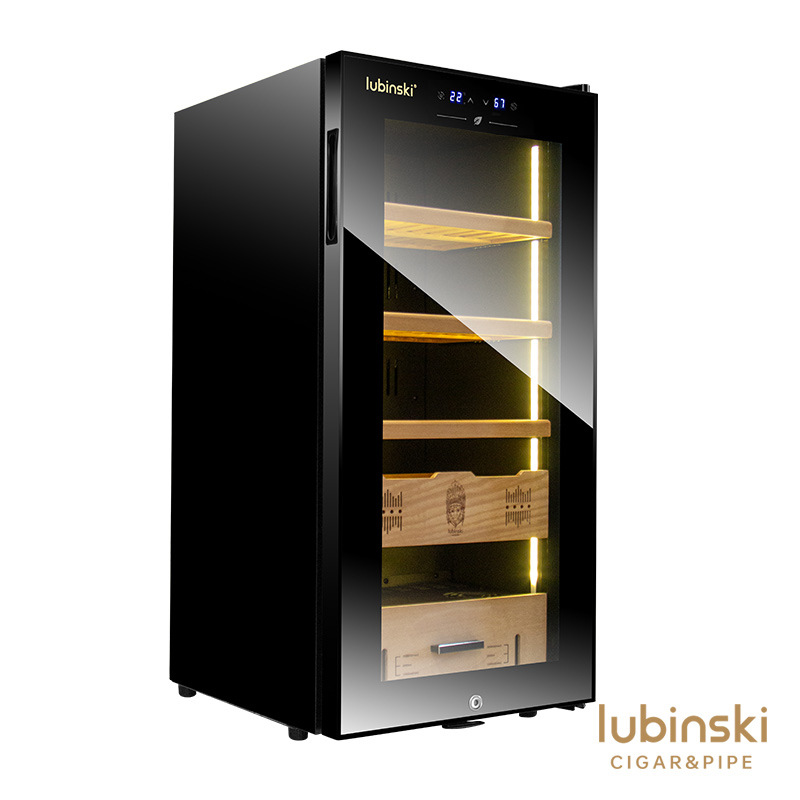 Rubinski Cigar Cabinet Intelligent Variable Frequency Constant Temperature and Humidity Cedar Wood Four-Layer Lubinski Cigar Cabinet Ra-559