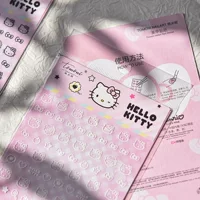 Sanrio & tomoni сотрудничество тонкая жесткая детская наклейка для ногтей подлинная совместная серия SAN Kitty Cat