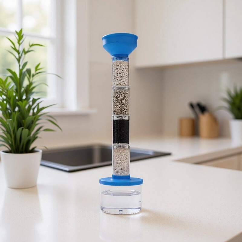 Children's Science Small Experiment Water Purifier Physics Science Experiment Equipment Water Purification System Science and Technology Small Production Set Children's Science Small Experiment Water Purifier Physics Science Experiment Equipment Water Purification System Science and Technology Small Production Set