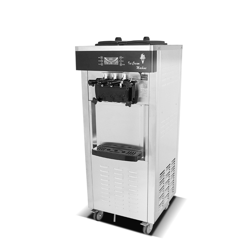 Bochang máquina de helado comercial automática de tres colores máquina de barril de escritorio vertical máquina de helado suave comercial primero image 6