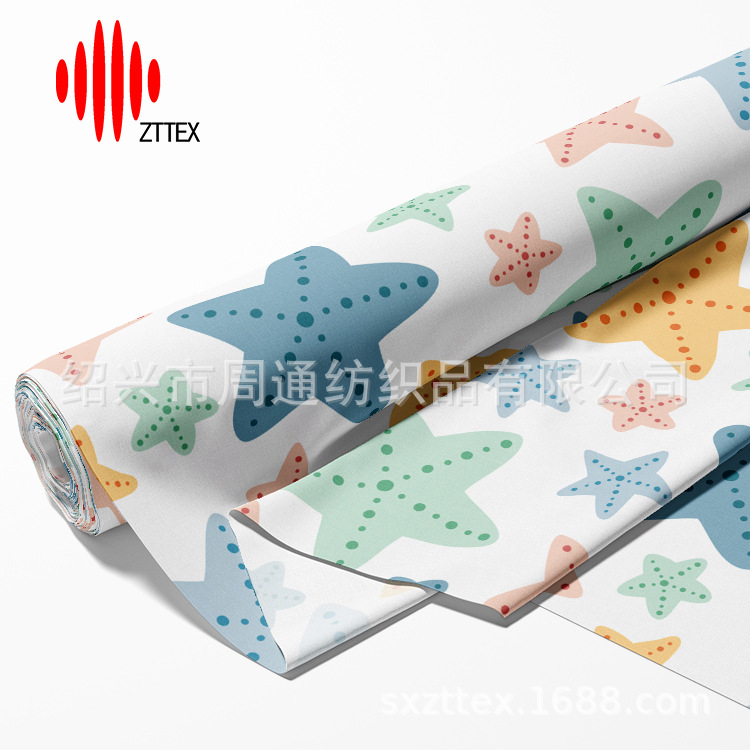 ZTTEX 数码印花 原产地 免费拿样品 针织印花汗布