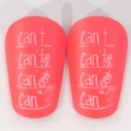 (XS 8cm Long x 5cm Wide) Pink Can Shin Guards