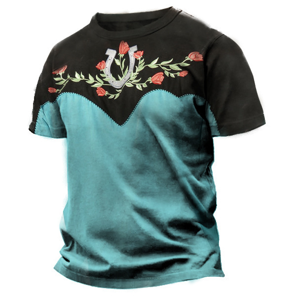 2024 nueva moda callejera impresión 3D camiseta transfronteriza verano casual suelta deportiva impresión 3D manga corta