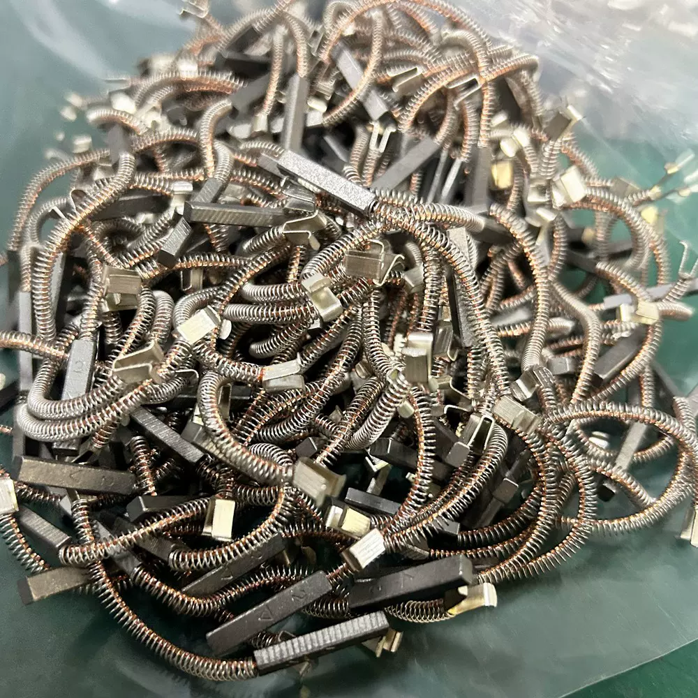 CT机银碳刷 滑片机信号电源电刷 医疗银碳刷3x4x20mm  8x10x30mm