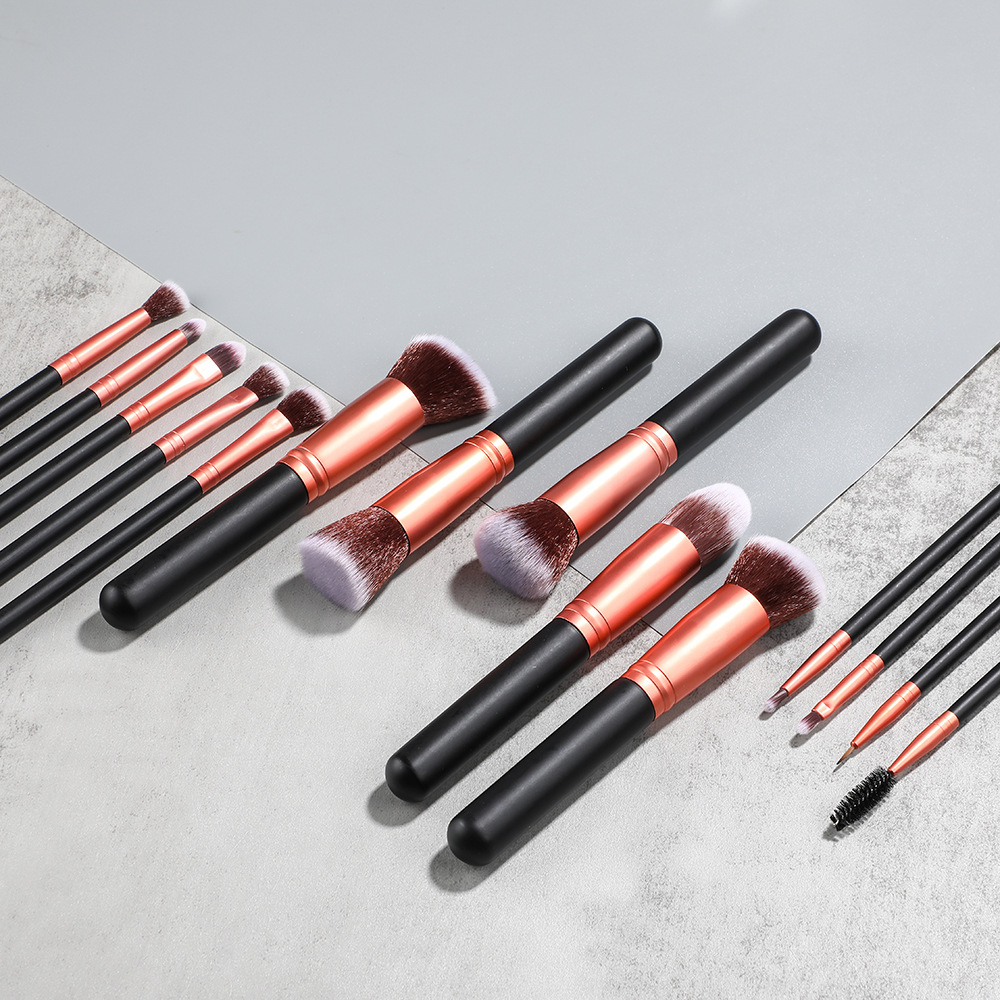 Amazon transfronterizo 16 pinceles de maquillaje Traje + cuatro soplo de polvo + lavadora de cepillo