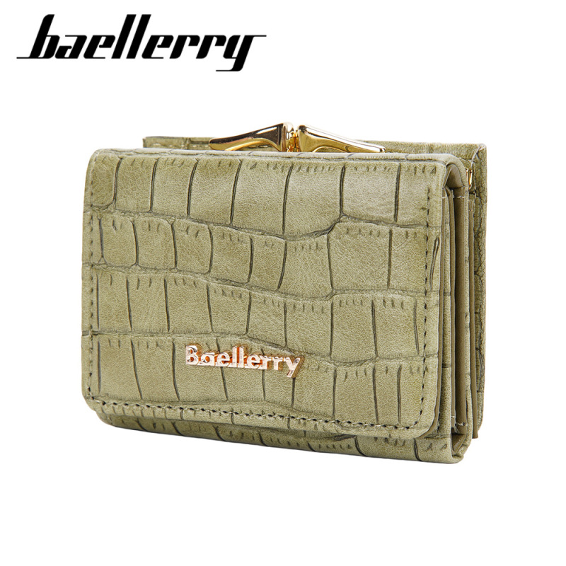 新しいスタイルのレディース財布、ショートタイプ、Baellerry、韓国版、ストーンパターン、70% off、小銭入れ、ファッショナブルなカードホルダー、女性用|undefined