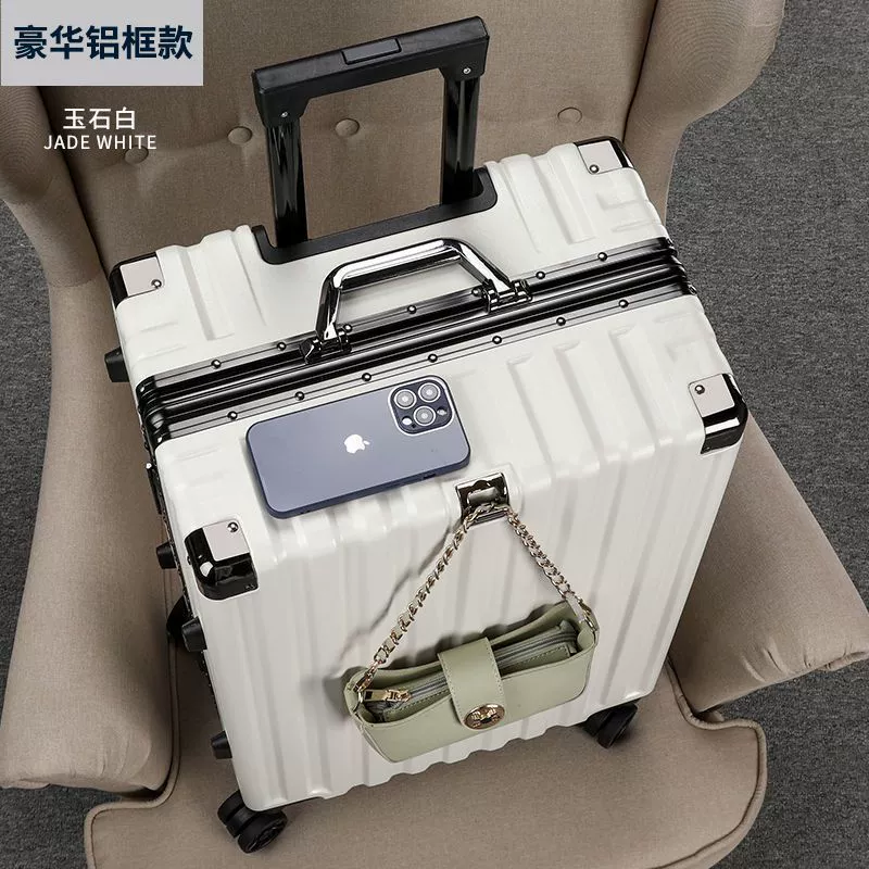 Durable capacious suitcase for men and women