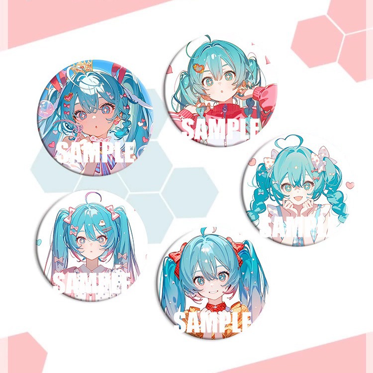 Q版周邊徽章動漫吧唧胸針同人二次元馬口鐵學生痛包獎章