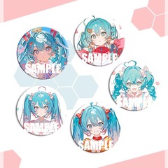 Q版周邊徽章動漫吧唧胸針同人二次元馬口鐵學生痛包獎章