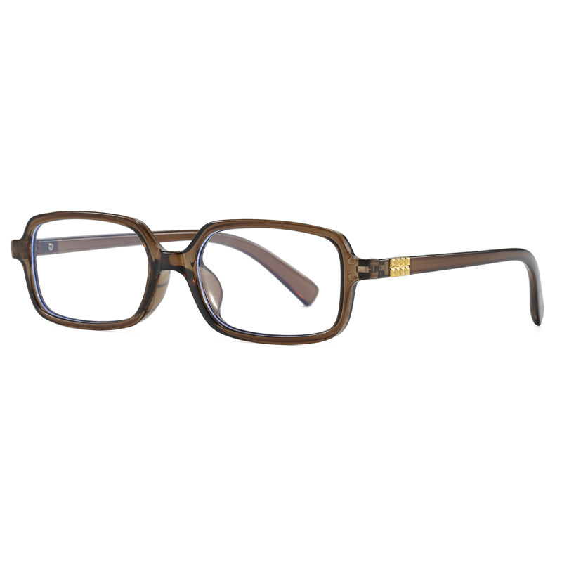 Gafas de sol cuadradas de montura pequeña, estilo retro y protección UV