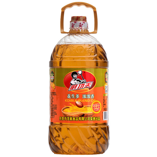 Kitchen Kung Fu 5L Factory Direct Selling Strong Fragrance Peanut Household Edible Wholesale Edible Oil Blended Oil Peanut Oil Cereal Oil