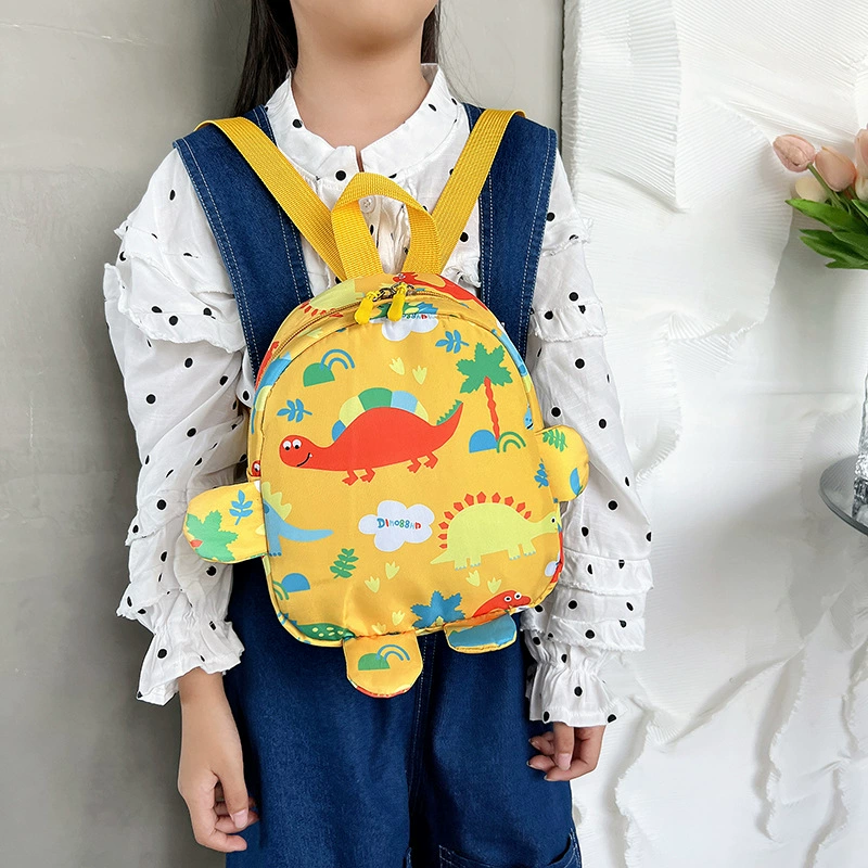 Children's school bag for kindergarten, cartoon dinosaur, backpack for boys and girls, Korean style