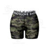 Army green camouflage printing