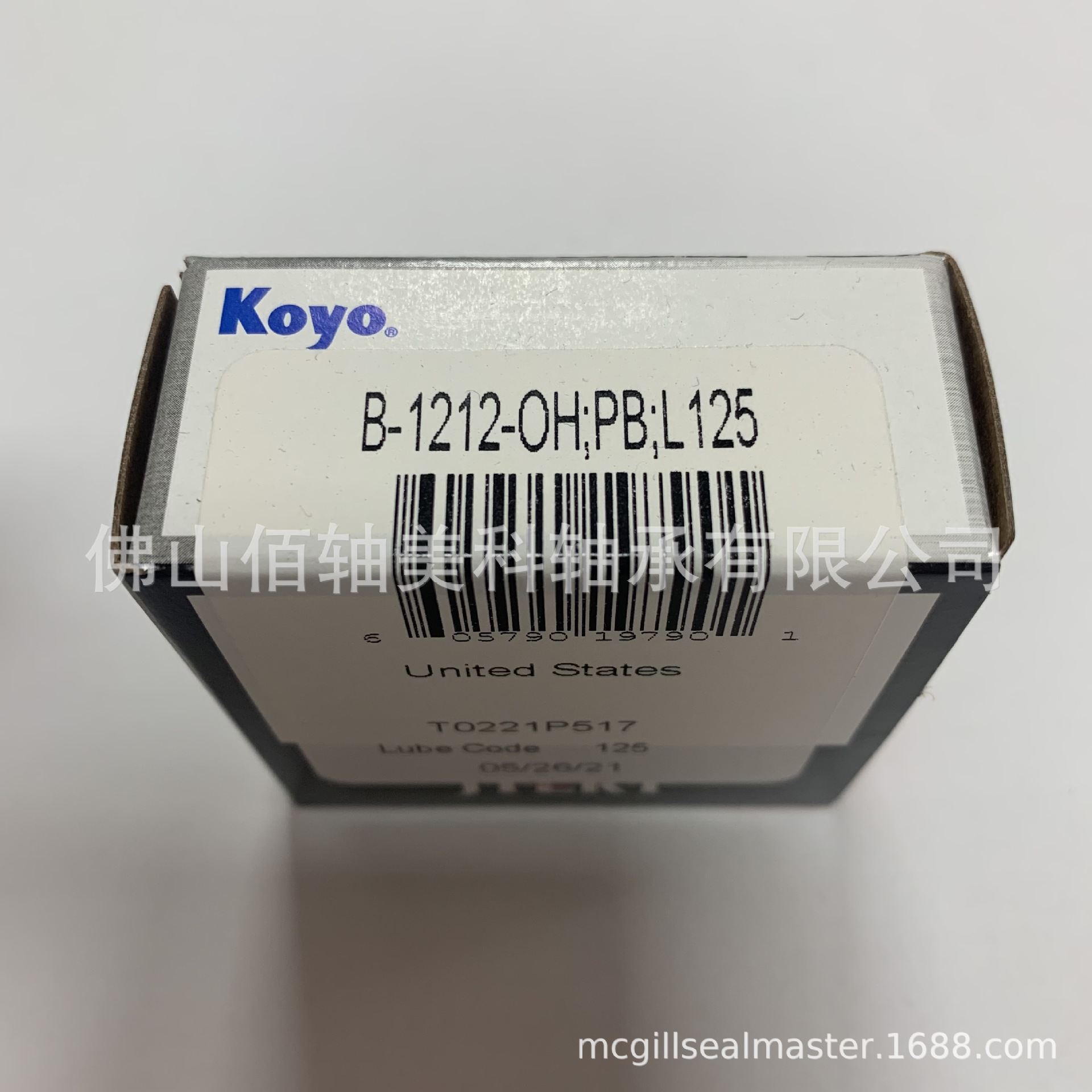 KOYO尖头满滚针轴承 B-1212-OH B-1320原美国TORRINGTON品牌