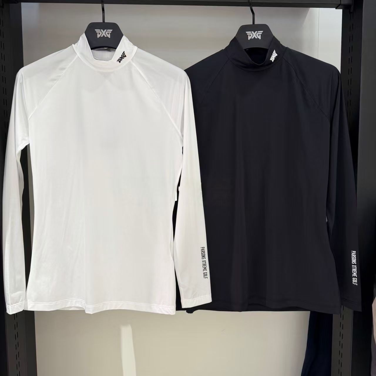 26 New Spring Golf Clothing for Women, Ice Silk Sun Protection Slim-Fit Base Layer, Round Neck, Long Sleeves, Cool Feeling