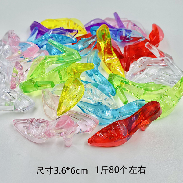 Realistic acrylic transparent ice cubes