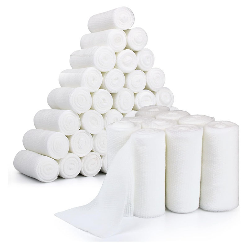 Pbt Mummy Gauze Roll White Gauze Dressing Care Pbt Elastic Bandage Elastic Mesh Elastic Gauze