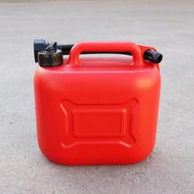 5升红色塑料油桶 加厚带刻度汽油桶塑料油壶厂家批发油壶红色油桶