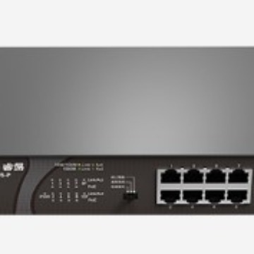 锐捷 RG-ES110GDS-P  8口千兆POE供电非网管 监控安防交换机