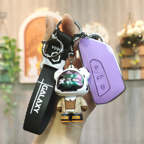 Applicable to 22 models of Lingdu L, Volkswagen Golf 8, Key Case for Car Key Holder, Tailor-made for Tuan X, New R-Line Key Shell Bag