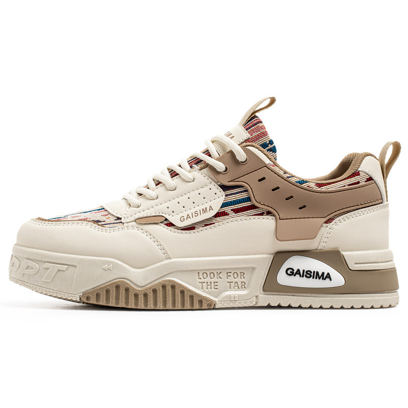 2025 cuatro estaciones de la marea nacional camuflado nicho de hombres zapatos de cuero al aire libre zapatos deportivos de estilo de port zapatos de hombre