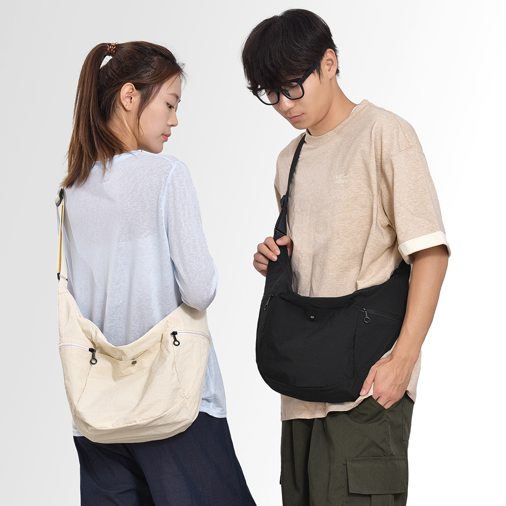 Women's Large Capacity Hobo Bag, Crossbody Shoulder Bag, Crescent Underarm Bag - Thumbnail 2