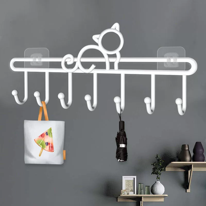 Крюковая стена за дверью, самоклеящийся крючок для подвешивания, крючок для крыльца чтобы не punching стену, подвешенный настенный крючок связанный