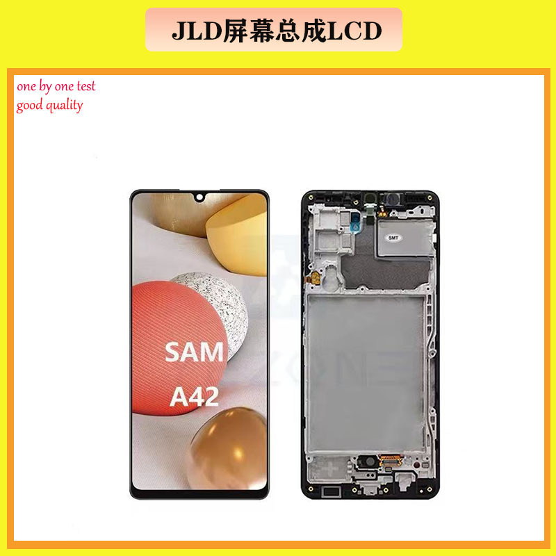 Aplicable a Galaxy Samsung A42 / A426 conjunto de pantalla LCD con marco de pantalla original A42