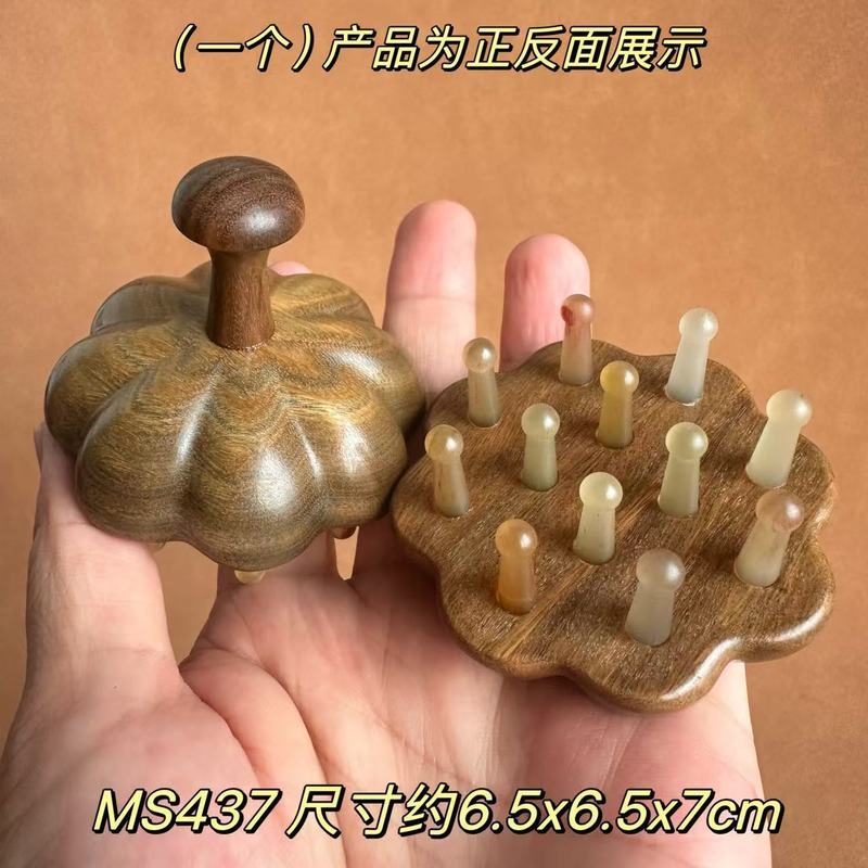 紫檀の羊の角のマッサージは高級な牛の角の櫛を使って卸売りします。|undefined