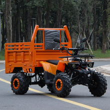 125cc沙滩车四轮越野摩托车燃油小战神农夫车带拖斗全地形车农用