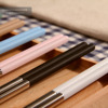 Scandinavian non-slip chopsticks stainless steel, tableware, Japanese and Korean, Birthday gift