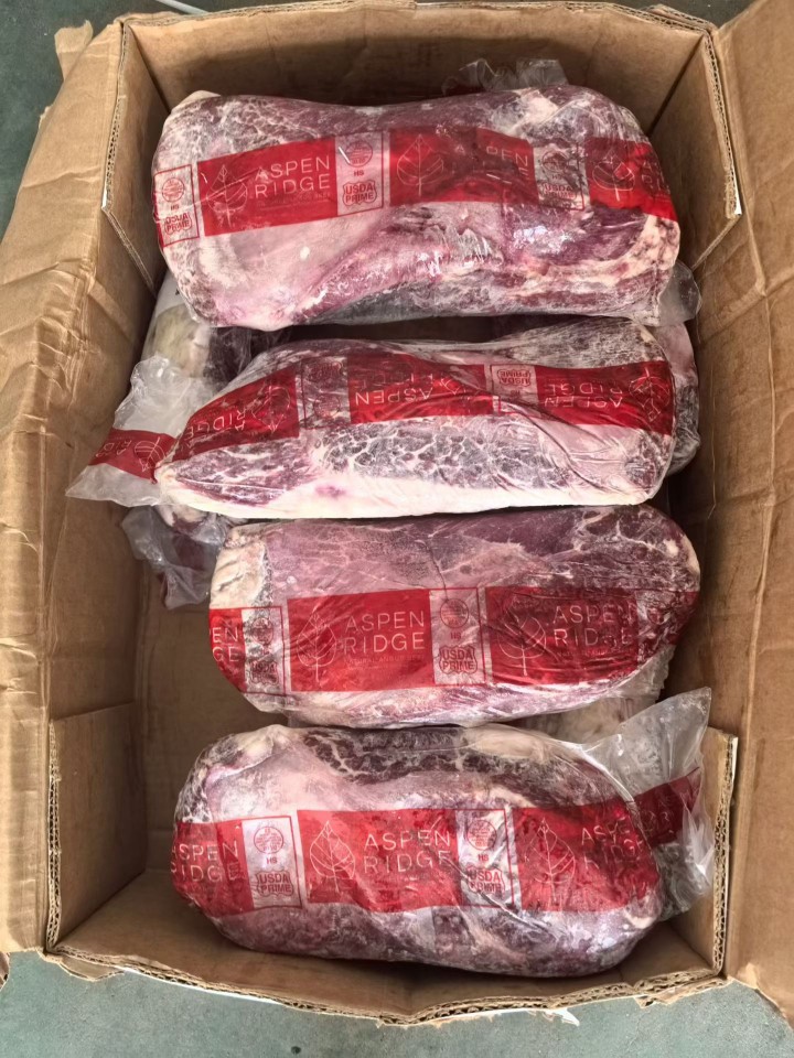 红标牛板腱冷冻原切牛肉原切雪花健身牛排牛扒西餐韩式烤肉商用