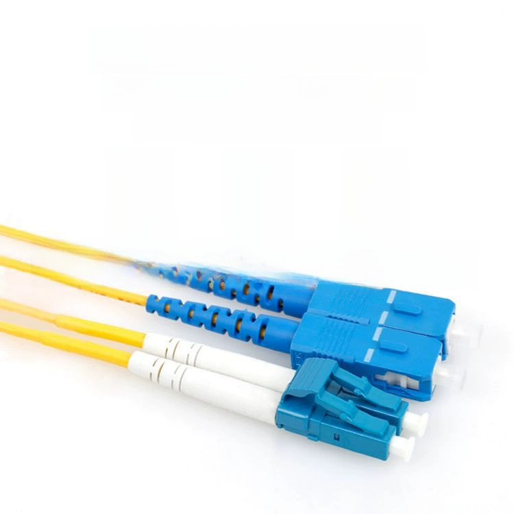 Оптоволоконная линия прыжков SC до LC-FC-S-цель fiber одно- или многомодовая двойной ядро 3 м 5 м телекоммуникационного класса