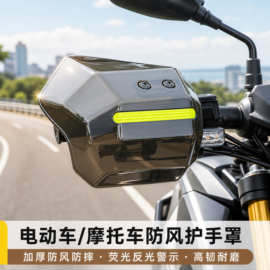 Protector de Mano y Parabrisas para Motocicleta