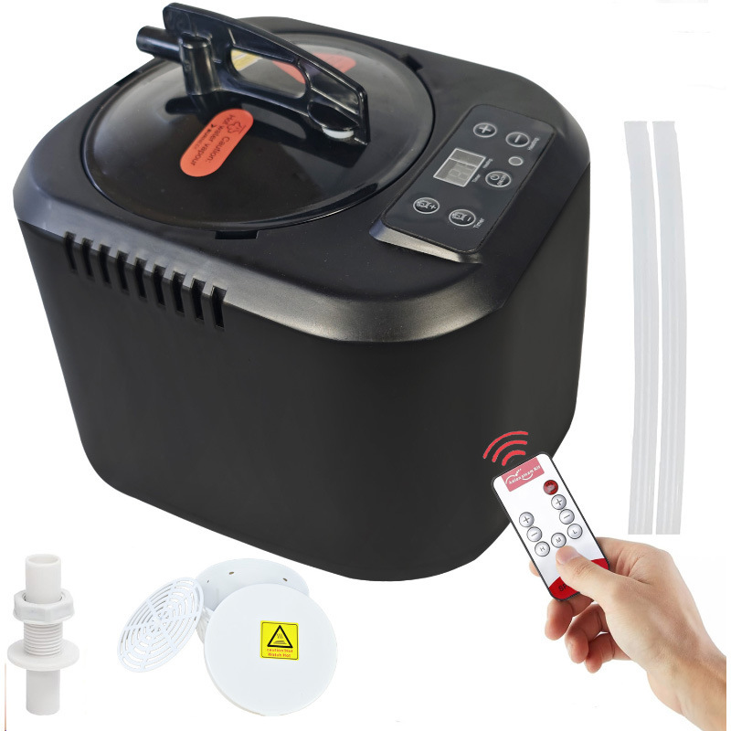 Fumigation Machine, Sauna Machine, 4L Large Capacity Sauna Box, Spa Bathroom, Stainless Steel Steam Pot, Cross-Border, Us and European Standards