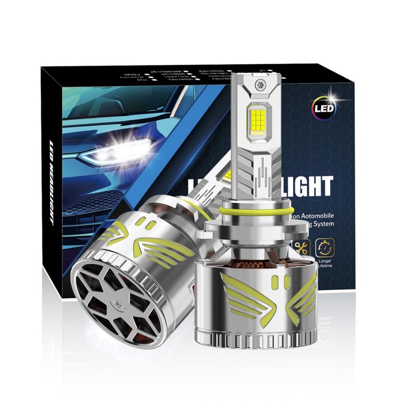 Xingshengyuan クロスボーダー車 LED ライト 240 ワットダブル銅管 LED ライト h1h7h11h4 遠近統合ヘッドライト|undefined