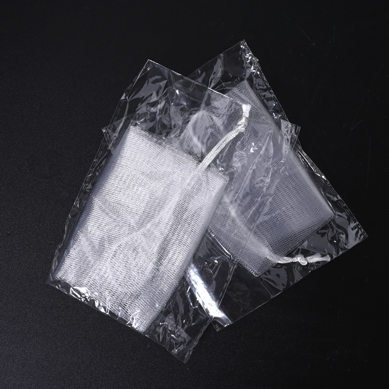 手工皂起泡网9x15双层洗脸洗澡沐浴香皂打泡网清洁搓澡工具批发